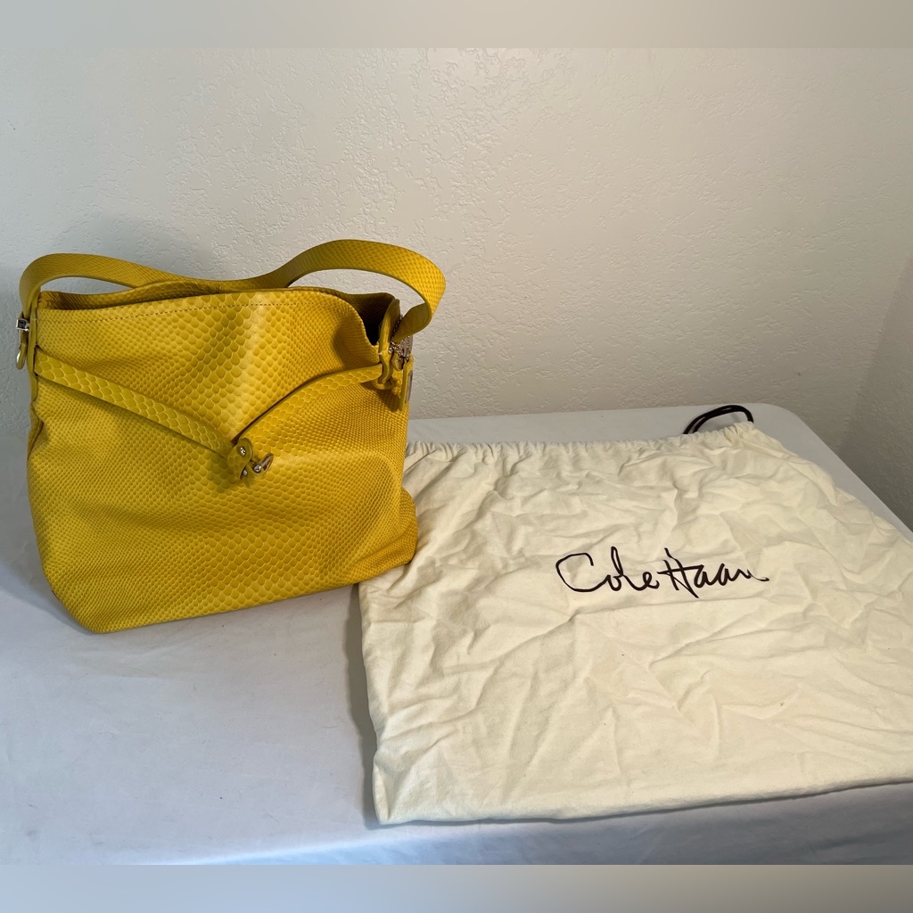 Cole Haan Casey Hobo Sunflower Perry Street Ii Unit Nwt $378 - 15” X 12” X 4”